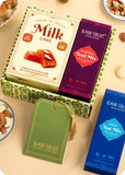 Sweets and Nuts Gift Hamper including Milk Cake, Nut Mixa, Trail Mix