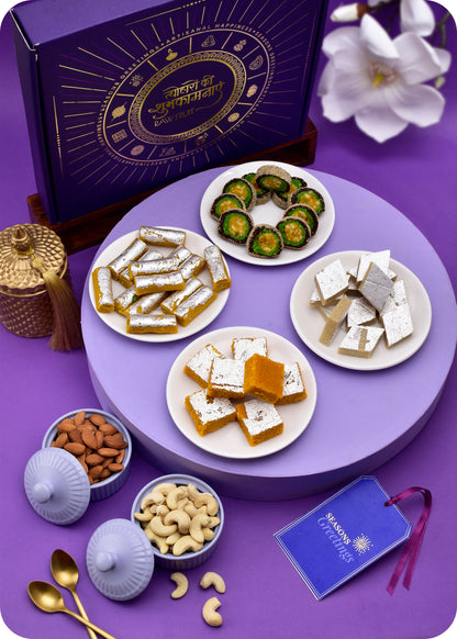 Diwali Sweets Pack of 4 Dryfruits