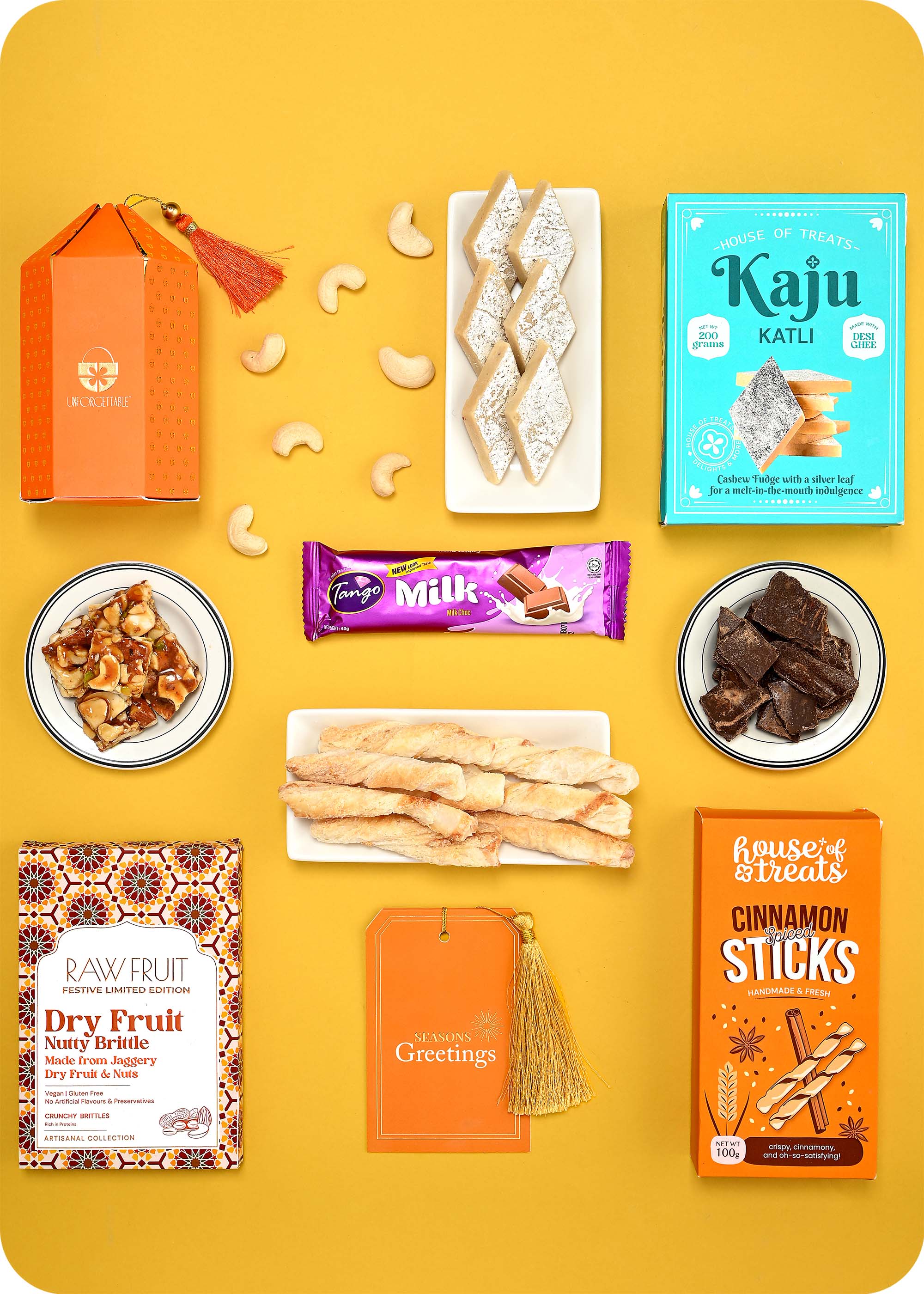 Gift Hamper: Sweets, Snacks with Brittle