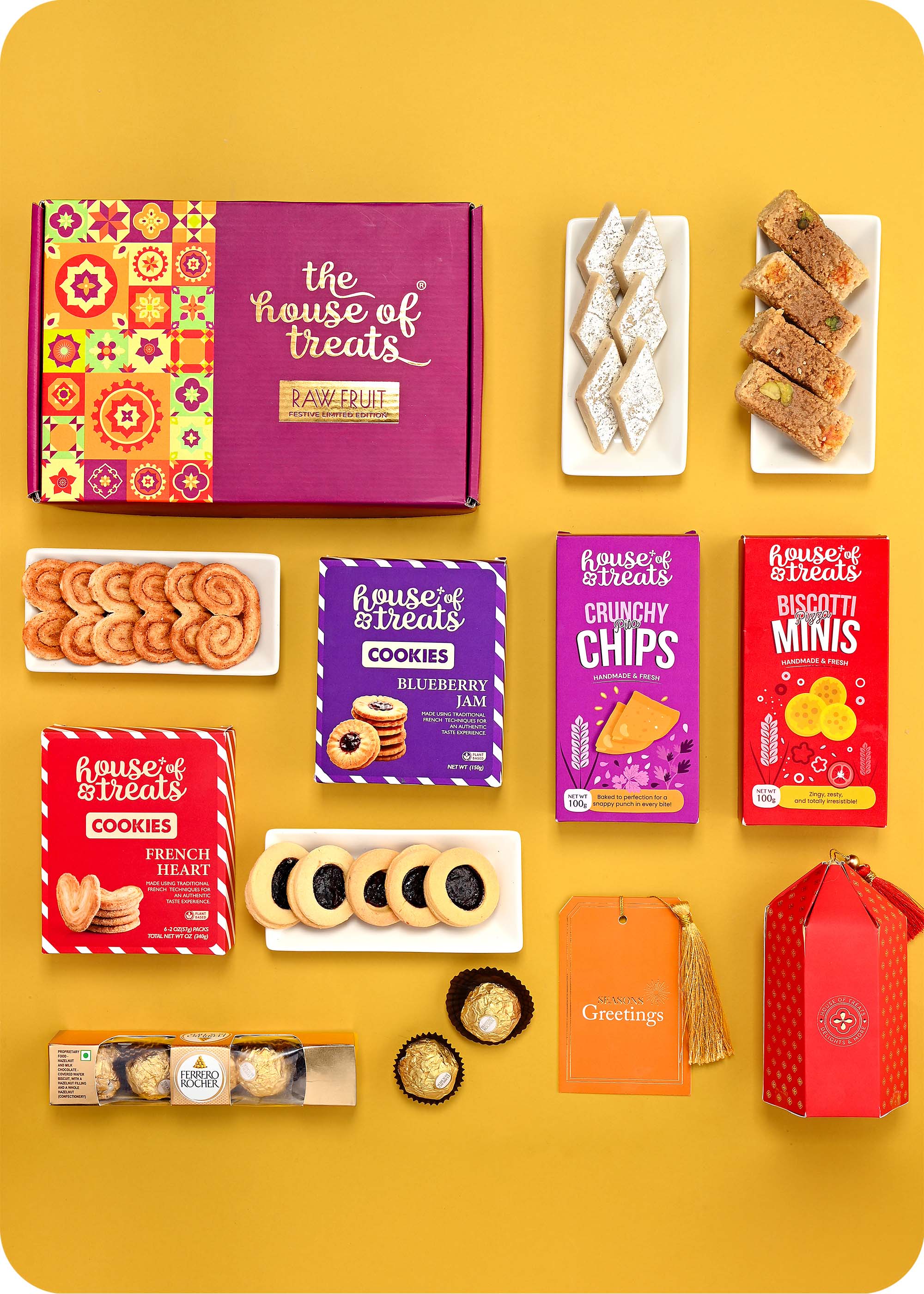 Gift Hamper: Snacks, Cookies with Sweets