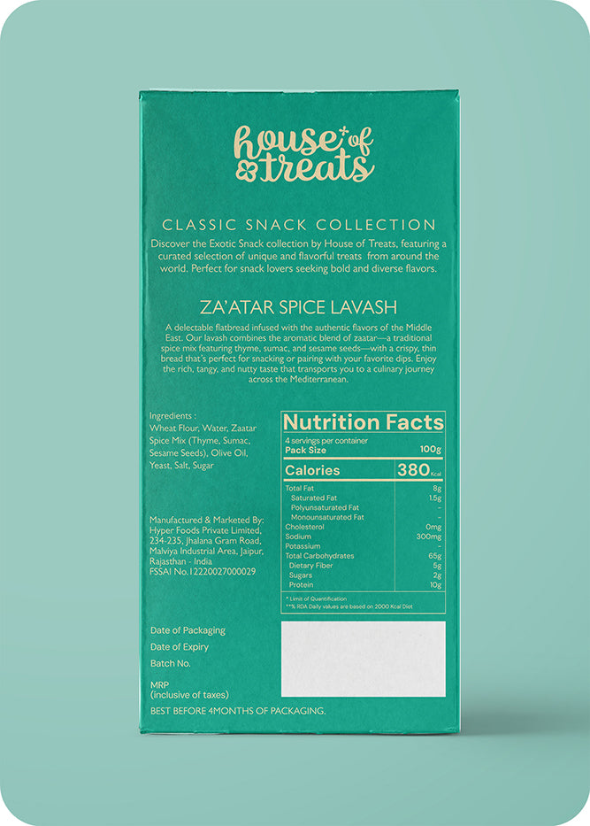 HyperFoods® Lavash Snacks