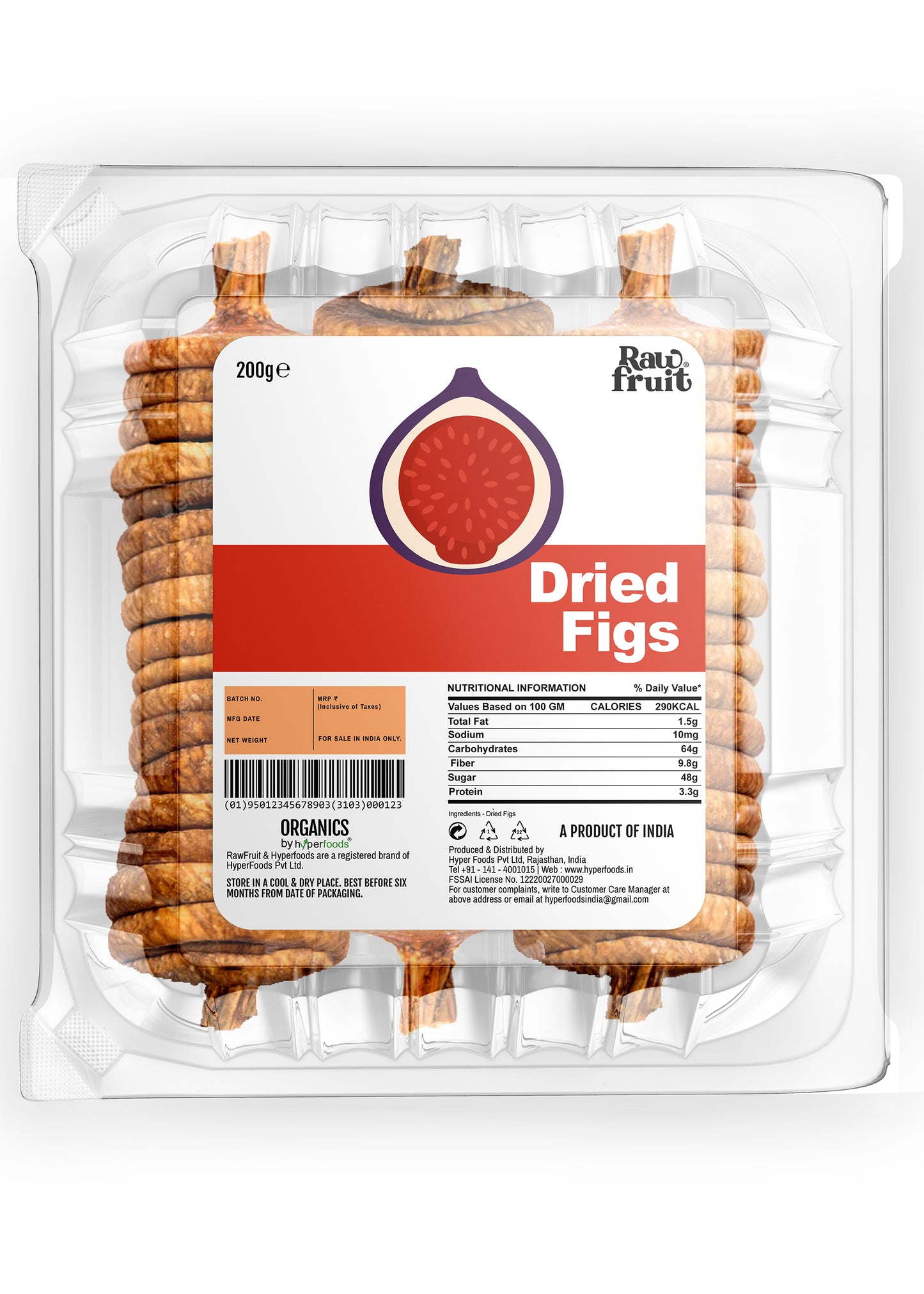 Raw Fruit Dried Figs