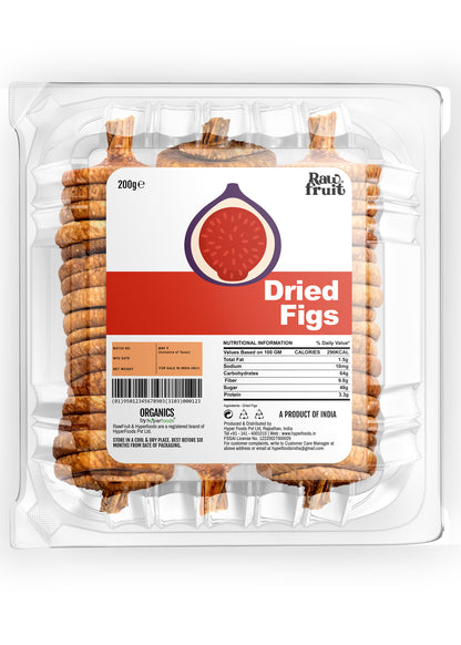 Raw Fruit Dried Figs