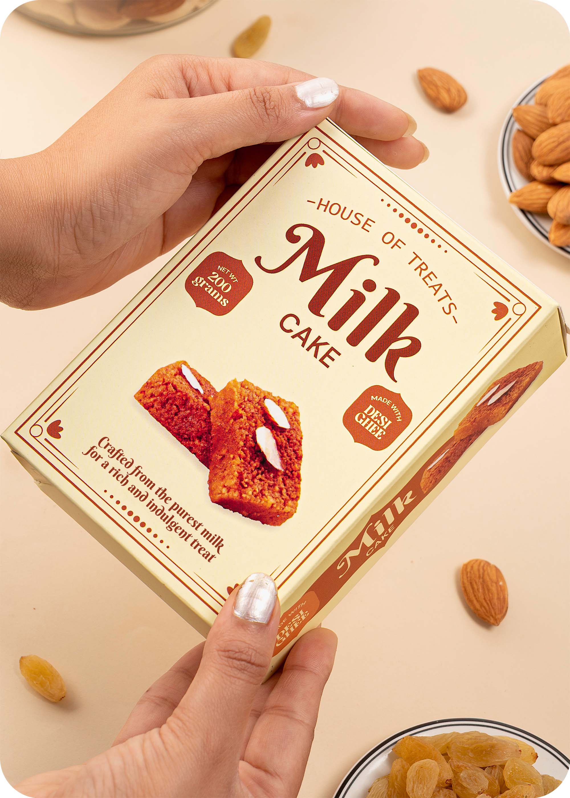 Milk Cake Sweets Gift Pack