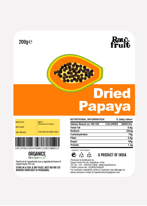 Dried Papaya