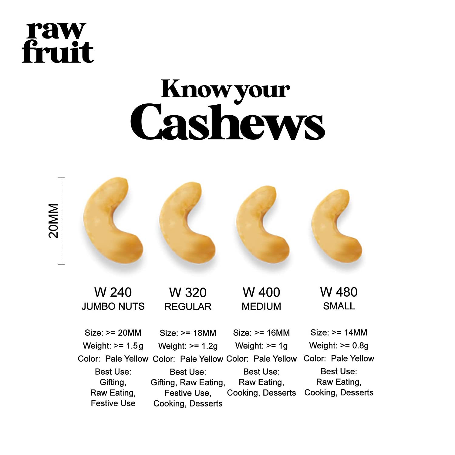 Mangalore Broken 4 Pieces Cashews - HyperFoods.in