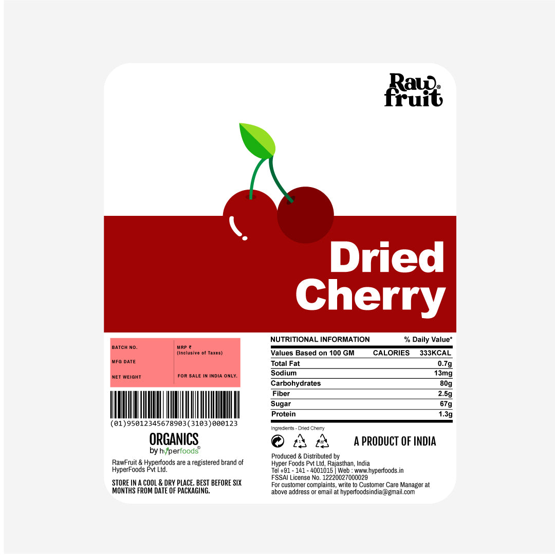 Raw Fruit Dried Cranberry